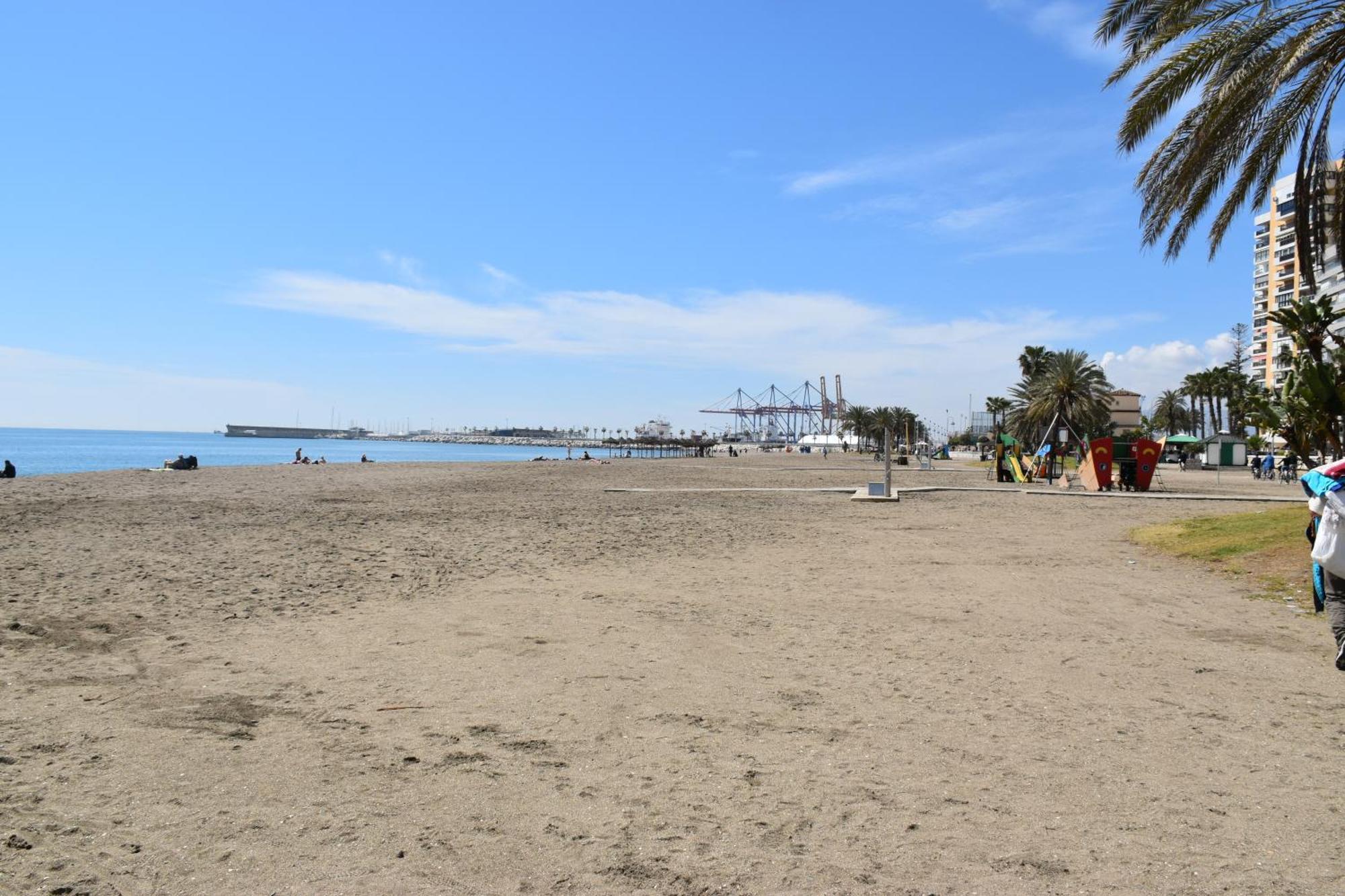 Beach Loft 1 مالقة المظهر الخارجي الصورة